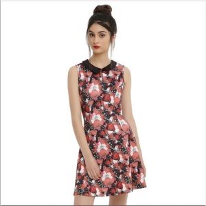 Disney Alice in Wonderland Red Queen skater dress